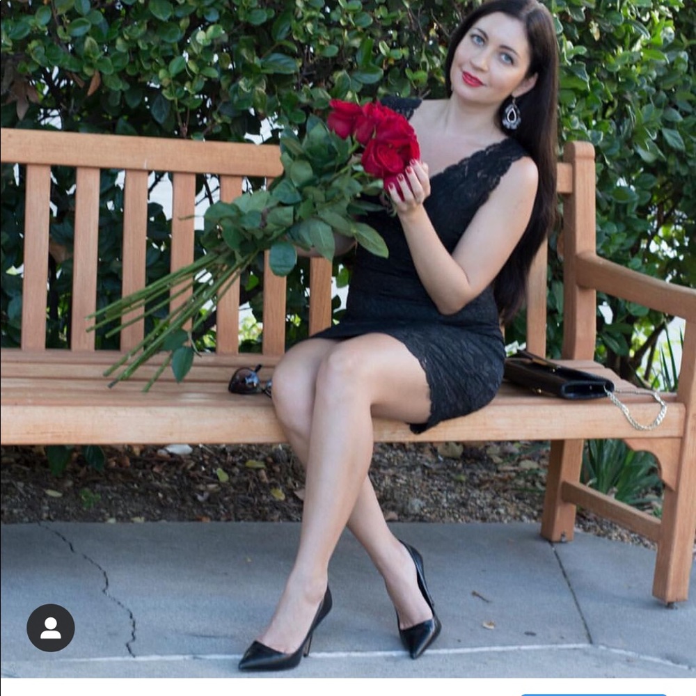 Guess black lace dress. Beautiful!